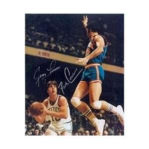  Dave Cowens (Boston Celtics) & Jerry Lucas (New York 