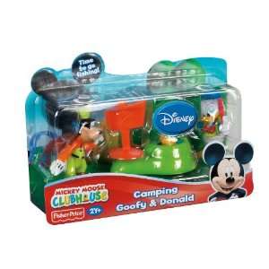  Fisher Price Mickey Mouse Clubhouse Camping Goofy & Donald 