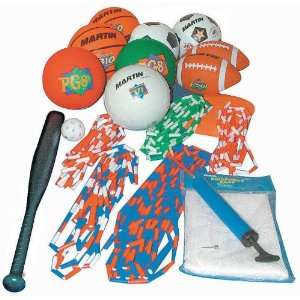 com Martin Manufacturers Physical Ed Activity Pack with Sports Balls 