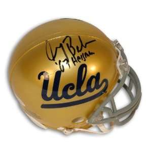 Gary Beban UCLA Mini Helmet Inscribed 67 Heisman Autographed