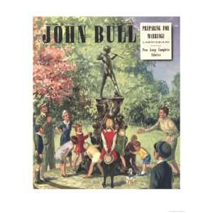 John Bull, J M Barrie Kensingtons Gardens Magazine, UK, 1948 Premium 