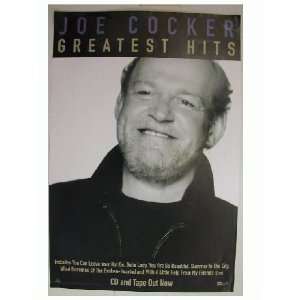 Joe Cocker Greatest Hits Poster and handbill