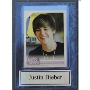 Justin Bieber Assorted 4x6 Card Plaques Case Pack 12