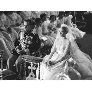  Wedding of Prince Rainier of Monaco to American Actress Grace Kelly 