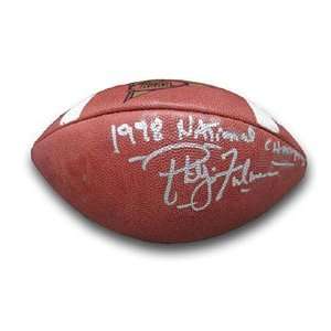 Phillip Fulmer Autographed/Signed Football Sports 
