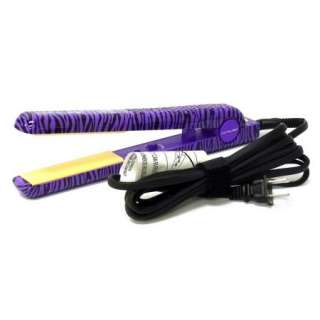 Corioliss Purple Zebra 1 Hair Straightener Flat Iron  