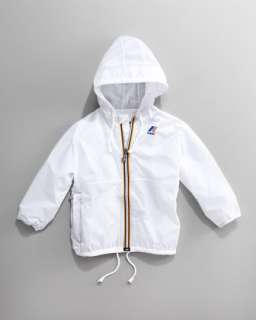 Claude Classic Packable Waterproof Jacket, White