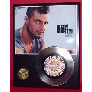 Ricky Martin 24kt Gold Record LTD Edition Display ***FREE PRIORITY 