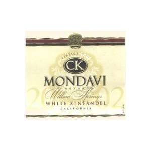 Robert Mondavi Winery White Zinfandel 2007 1.5L