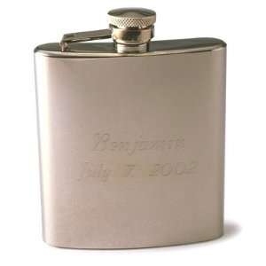 Personalized High Polished Flask 