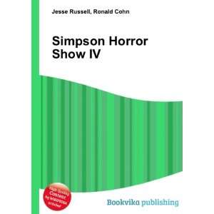  Simpson Horror Show IV Ronald Cohn Jesse Russell Books
