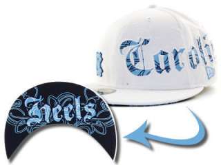   New Era 59Fifty UNC Tarheels NCAA Wired Up Fitted Cap Hat $32  