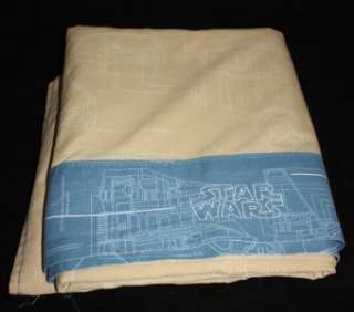 Starwars Star wars Twin FLAT sheet Fabric  