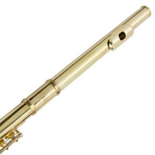 Cecilio 2Series C Flute Gold Lacquer Closed Hole +Tuner  