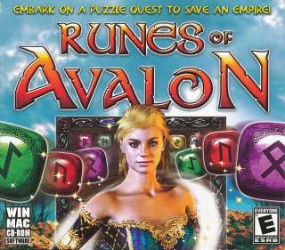   OF AVALON Puzzle Quest PC & MAC Game NEW in BOX 705381119531  