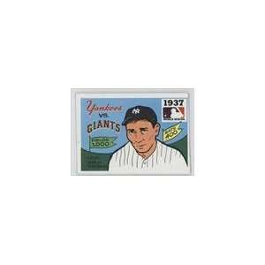   Series #35   1937 Yankees/Giants/(Tony Lazzeri) Sports Collectibles