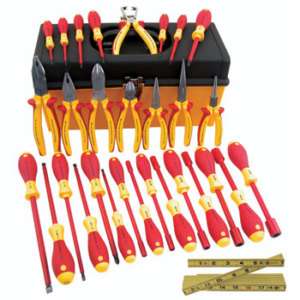 Wiha Insulated Master Electricians Tool Set/32896  