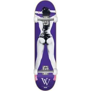  DGK Skateboard Vanessa Veasley   8.06 Purple w/Raw Trucks 