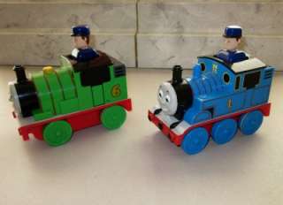 TOMY THOMAS The Train Engine and PERCY Push & Go Engines  