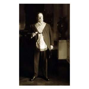  President William Howard Taft, in Masonic Regalia. 1911 