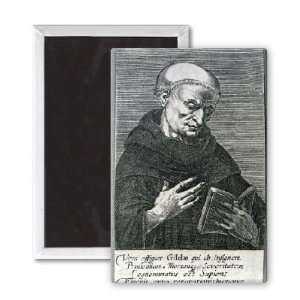 St. Gildas (engraving) by William Marshall   3x2 inch Fridge Magnet 