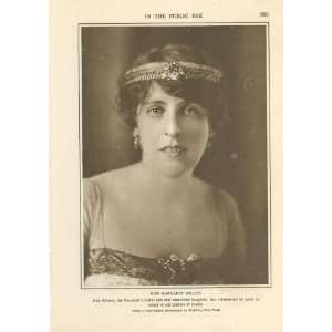   Print Miss Margaret Wilson Eldest Daughter President Woodrow Wilson