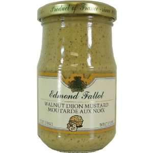 Edmond Fallot Dijon Mustard with Walnut (7 ounce)  Grocery 