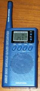 Grundig Mini 300 World Band AM/FM/SW Radio Mini World Shortwave  