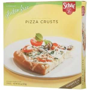 Schar Naturally Gluten Free Pizza Crusts (2 Count), 10.6 Ounce Box 