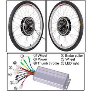   Electric Bicycle Cycle Bike Motor Conversion Kit: Sports & Outdoors