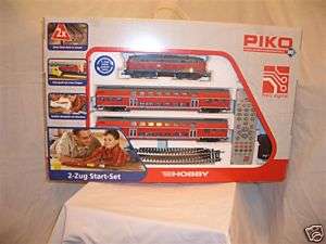 HO PIKO TRAINS DCC PASSENGER & FREIGHT 2 TRAIN IN SET  