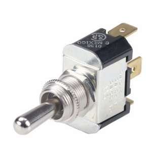 Ancor 555025 Marine Grade Electrical Nickel Plated Brass Toggle Switch 