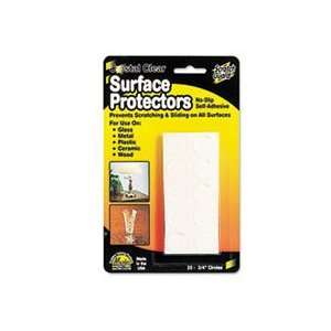 Scratch Guard Self Adhesive Clear Surface Protectors, 3/4 Dia. Circles 