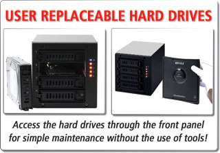   External RAID Hard Drive Array HD QL4TU3R5 (Black) Electronics