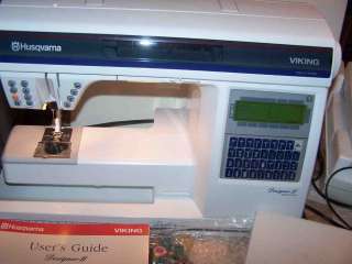 Husqvarna Viking DESIGNER II Sewing Machine,   