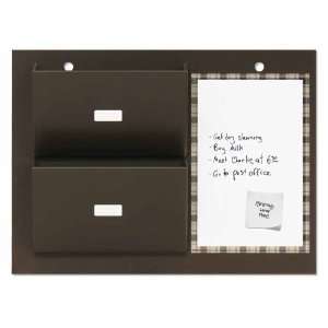   Lola Wall Mount Dry Erase Board and File Holder