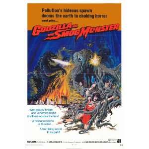  Godzilla vs. Smog Monster (1972) 27 x 40 Movie Poster 