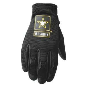  Us Army Halo Motorcycle Gloves Black/Black Automotive