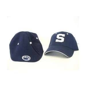    Penn State Nittany Lions Fitted Hat Block S Navy