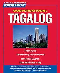 PIMSLEUR Learn to Speak TAGALOG Language 8 CDs NEW  