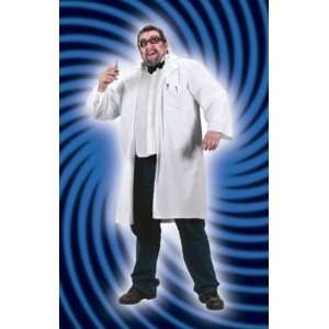  Mad Scientist Lab Coat, Plus Size Halloween Costume 