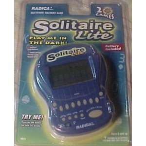  Solitaire Lite 2 in 1 Handheld Game (1997) Toys & Games