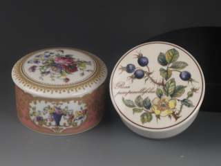 Decorative Collectible Lot   Limoges Plaque Aynsley Villeroy Boch 