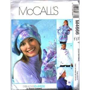  McCalls Sewing Pattern M4666   Misses Unlined Jackets, Hat 