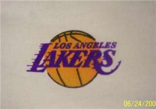 NBA (5) Iron on decal/heat transfer  LOS ANGELES LAKERS  