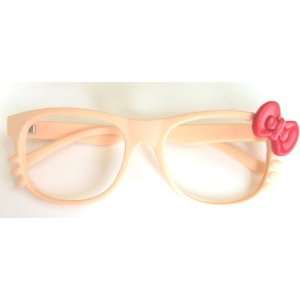 Hellokitty Bow Bowknot Women Girl Kawaii Glasses Frame Costume Gilrs 