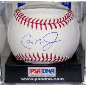  Autographed Cal Ripken Jr. Baseball   PSA DNA GRADED 9 