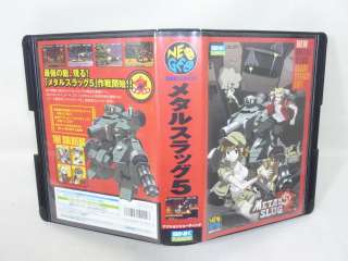 NEO GEO AES METAL SLUG 5 Neogeo SNK Import JAPAN Video Game 0742 na 