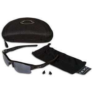 Oakley Flak Jacket XLJ Sunglasses   Jet Black Frame/Black Iridium Lens