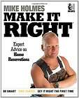 Make It Right Inside Home Renovation Book  Mike Holmes NEW PB 